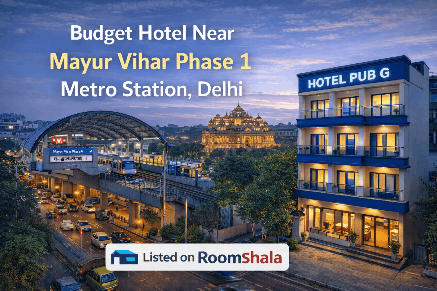 Hotel Pub G - Best Hotels near Mayur Vihar Phase 1 Delhi